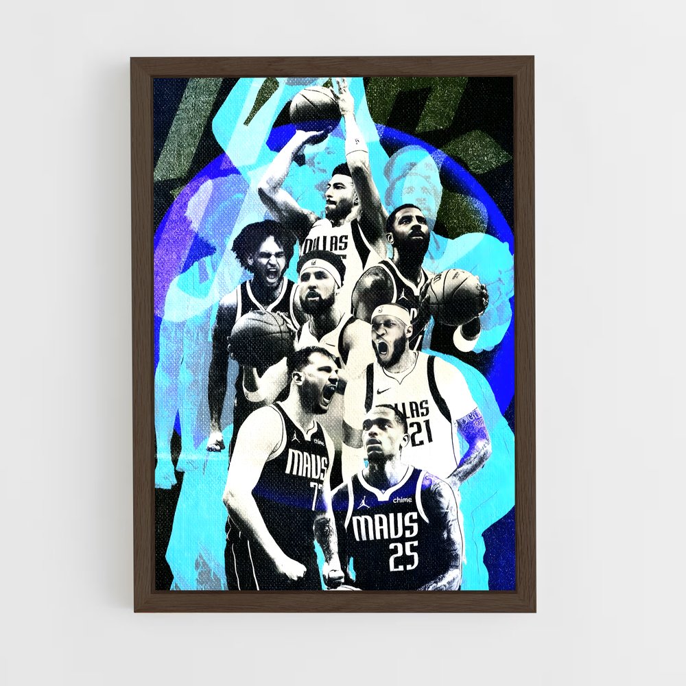 Poster All In Spurs – affiche Basketball (vue 5)